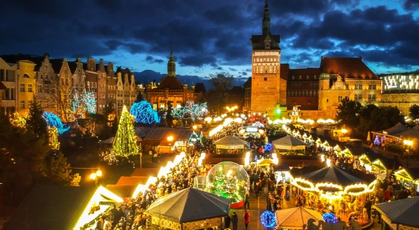 Varsó és Gdansk adventkor kép