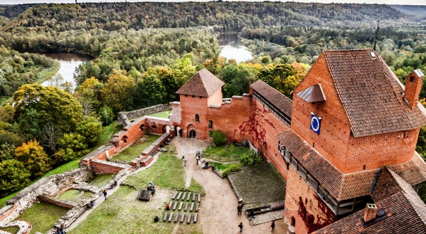 Baltikumi panoráma repülővel kép