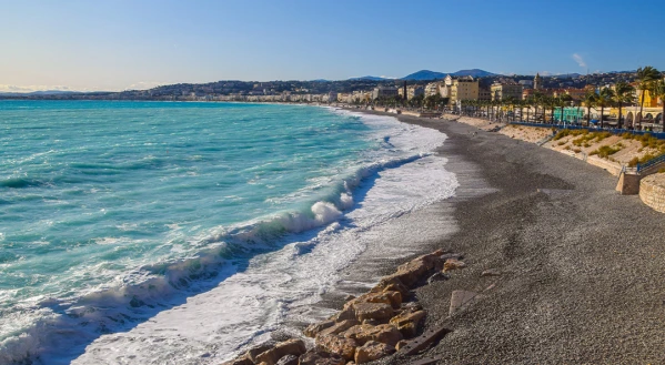 Nizza karácsonyi fényei kép