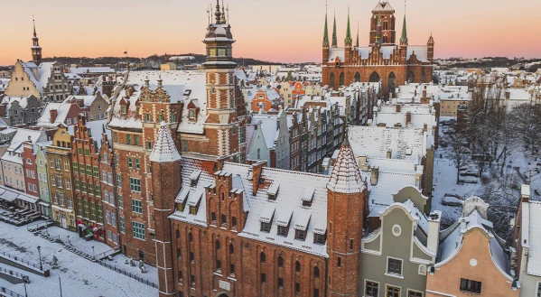 Varsó és Gdansk adventkor kép