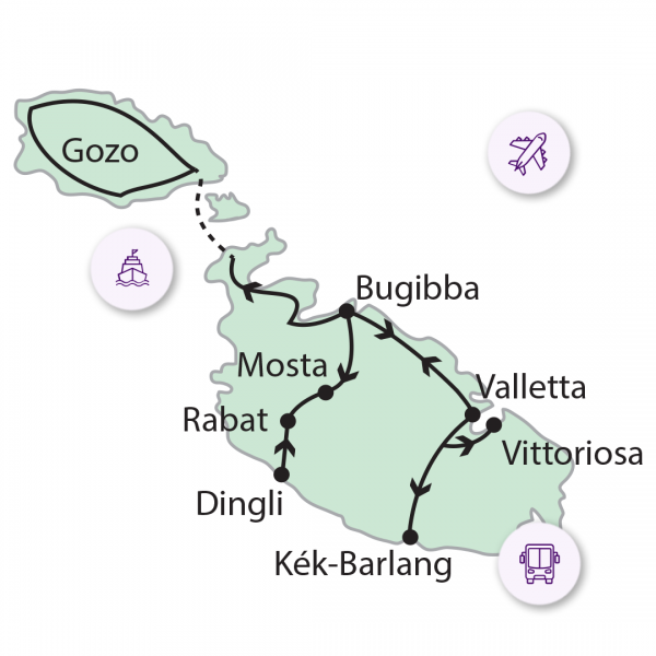 A lovagok szigete - Málta 1. kép