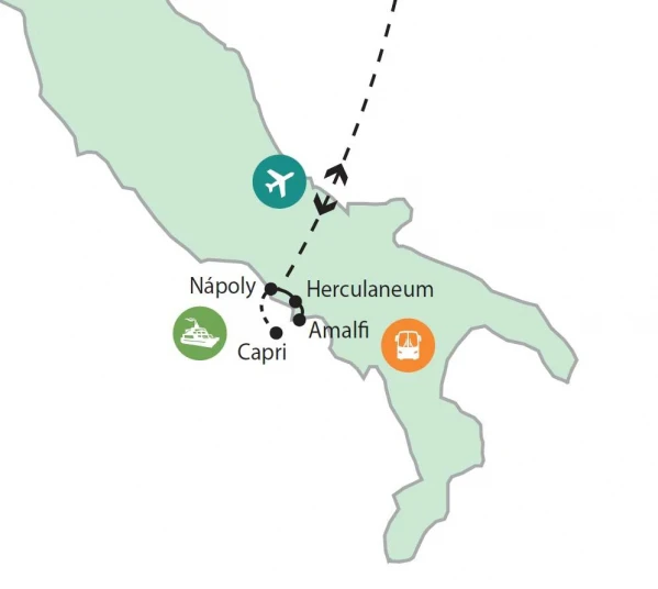 A Nápolyi-öböl titkai 1. kép