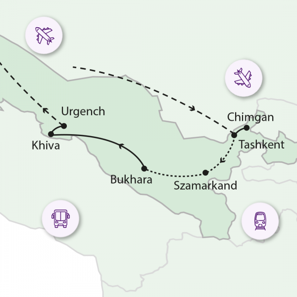 A Selyemút birodalma, Üzbegisztán kép