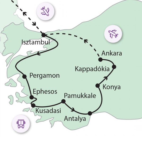Isztambultól Kappadókiáig kép