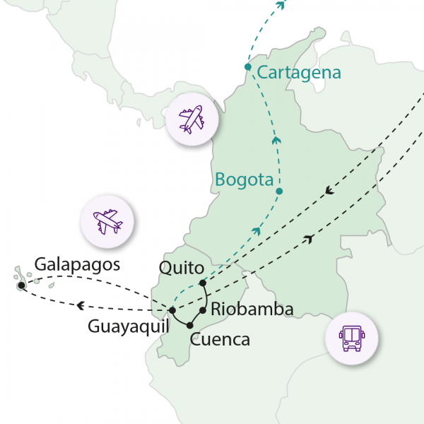 Látványosságok az Egyenlítő mentén, Galapagos 1. kép