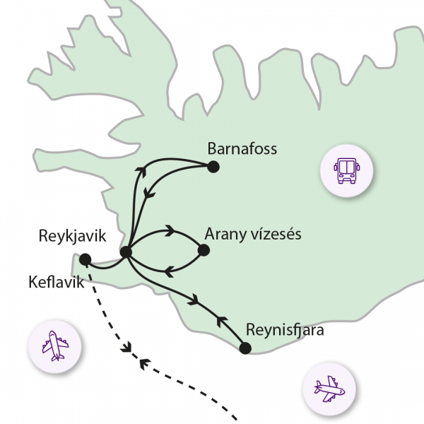Izland csodái: csillagtúra Reykjavikból 1. kép