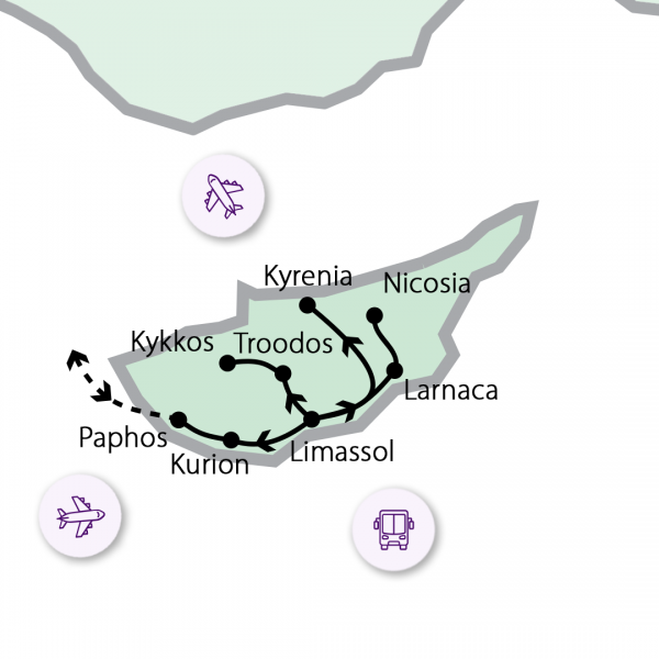 Ünnepi fények Cipruson 1. kép