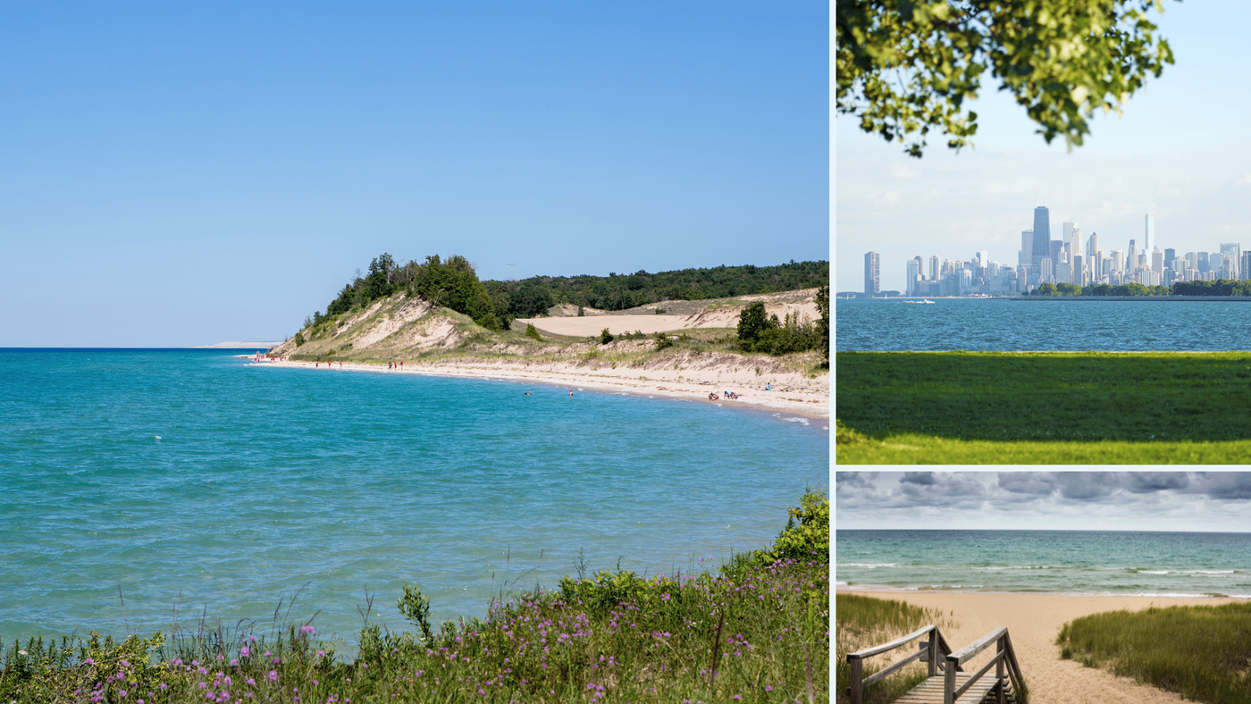 michigan-tó usa chicago nagy tavak