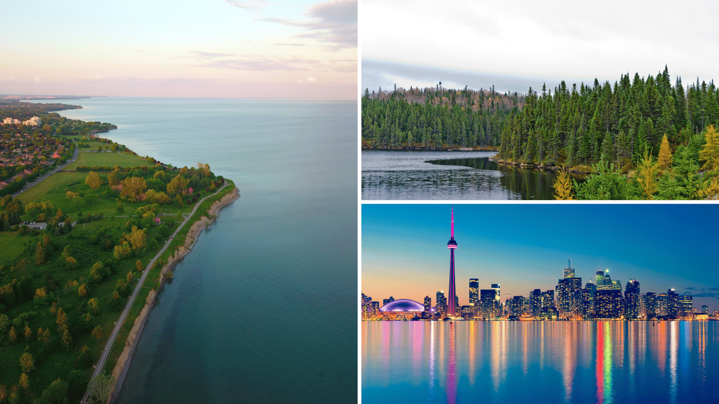 ontario-tó toronto látkép