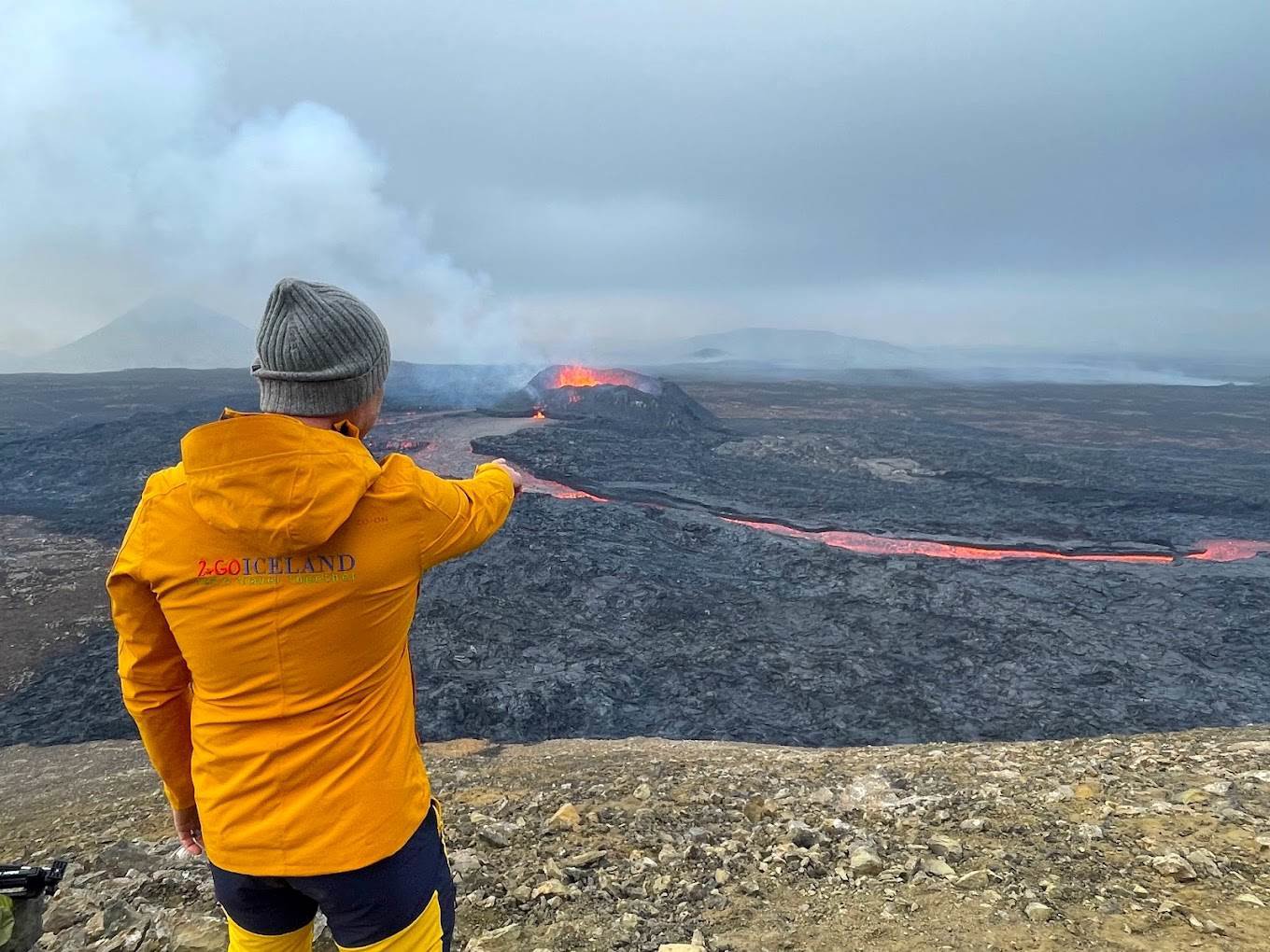 Kirobbanó siker Izland legújabb látványossága, a bébivulkán kép