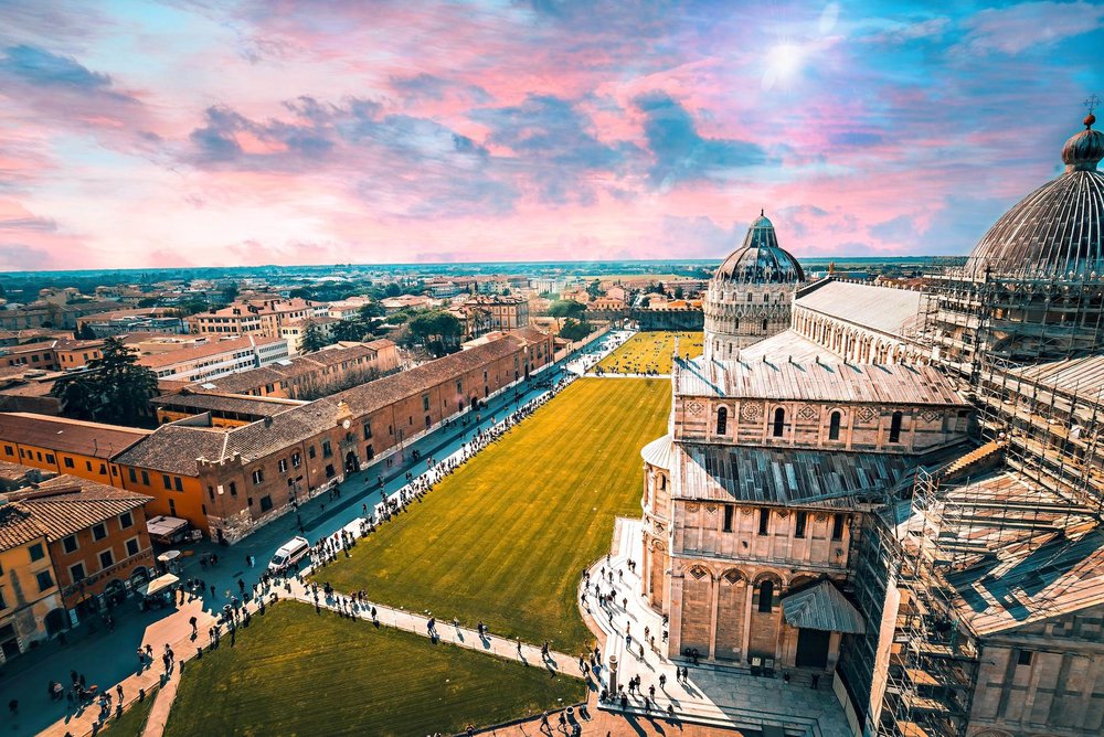 pisa belvárosa unesco