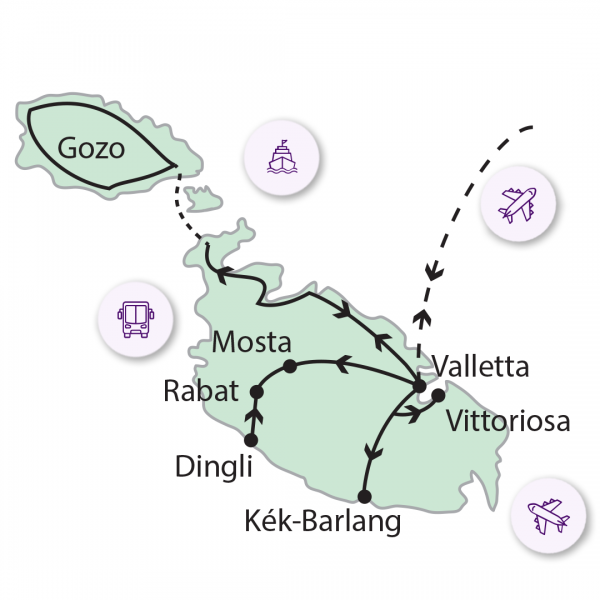 Karneváli forgatag Máltán 5. kép