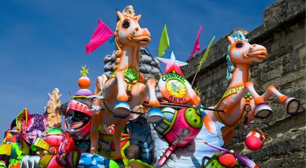 Karneváli forgatag Máltán 3. kép