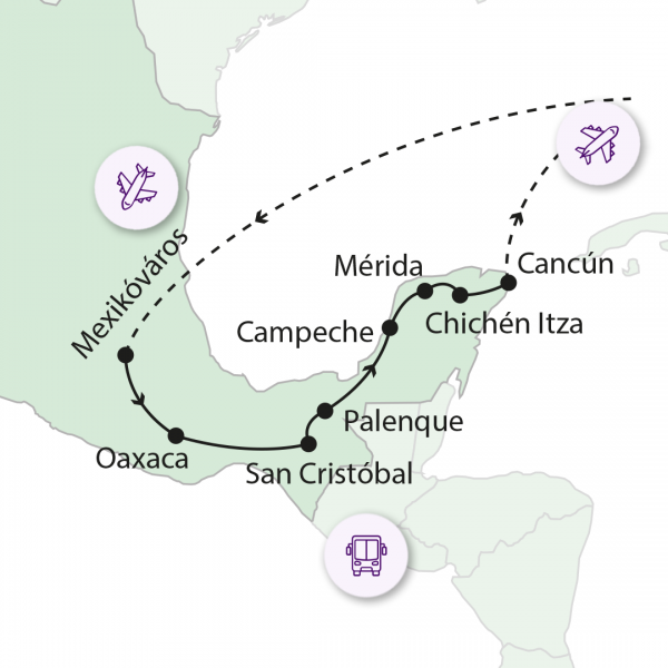 Azték és maja kincsek nyomában - Mexikó 5. kép