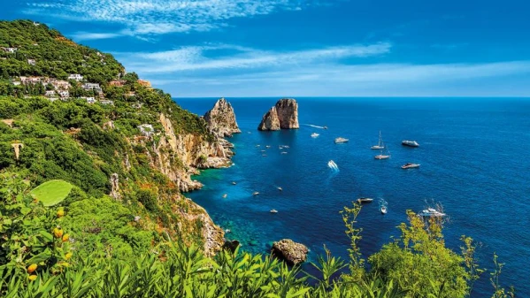 Amalfi fenséges partvidéke 4. kép