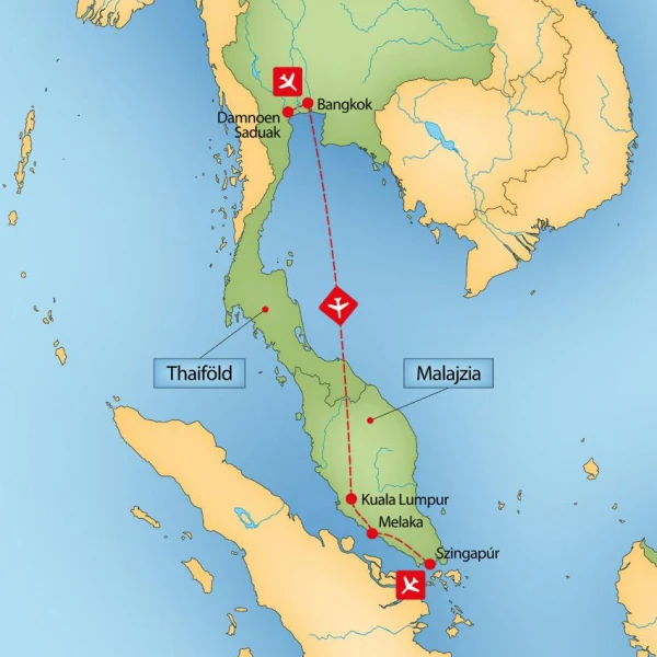 Ázsia kincsei - Thaiföld, Malajzia és Szingapúr körutazás 15. kép