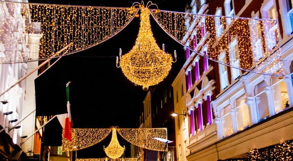 Karácsonyi fények Dublinban és Belfastban 1. kép