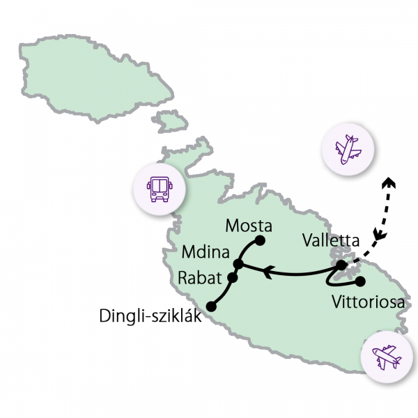 Máltai kirándulás adventkor 5. kép